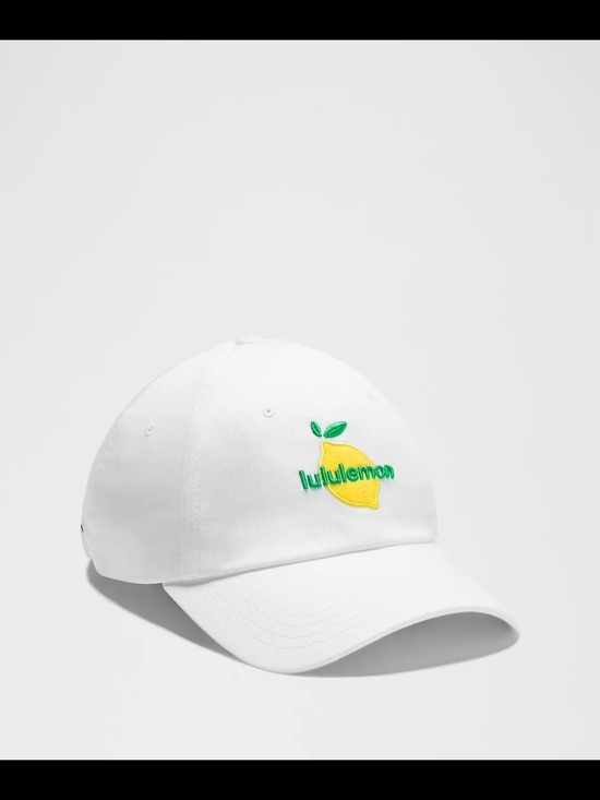 lululemon athletica Accessories - lululemon White S/M Athletic Cap with Logo (No Longer Sold Online)